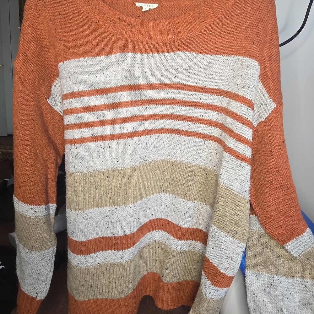 JODIFL Multicolor Striped Knit Sweater